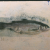 This is My Fish, This is a Trout; 1999; oil on canvas; 15 ¼ X 24 3/8 inches